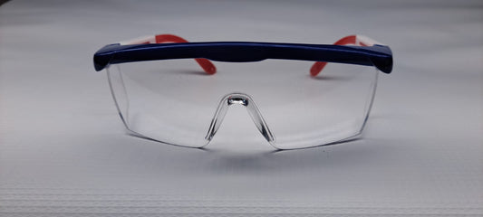 Lentes de bloqueo de luz azul para hombres, antifatiga visual y antirreflejos UV tipo VisionShield Azul y Rojo